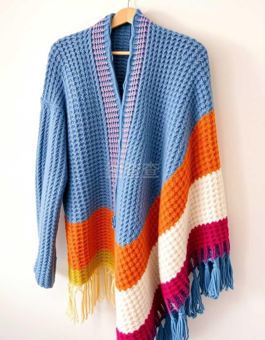 彩色針織服裝和毛毯、梳織機、紗